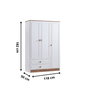 Hanah Home Beta 3 Marrón y Blanco